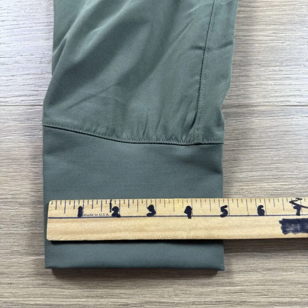 Abercrombie YPB Pants Adult Small Athleisure Jogger Ankle Zip Vented Lightweight